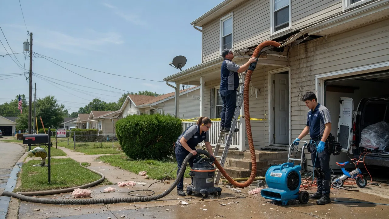 Water Damage Restoration in Staunton, IN near me